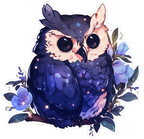 NIGHT OWL STICKER Premium Vinyl Sticker