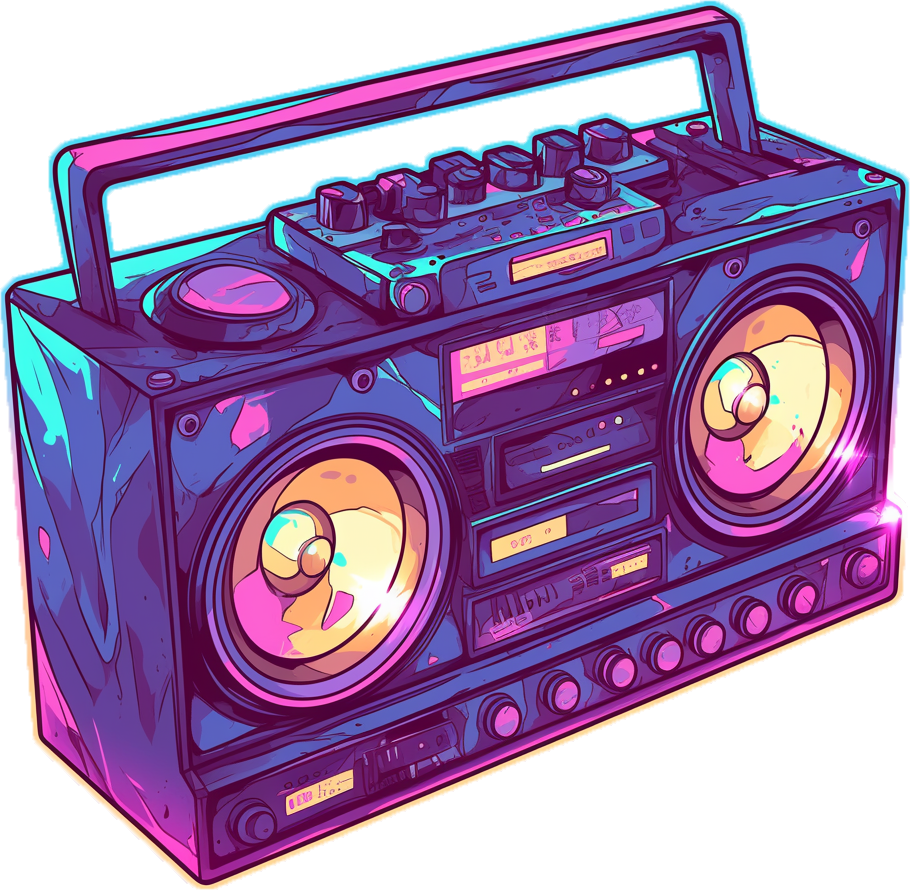 SPEAKER STICKER Premium Vinyl Sticker