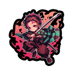 SWORDSMAN STICKER Premium Vinyl Sticker
