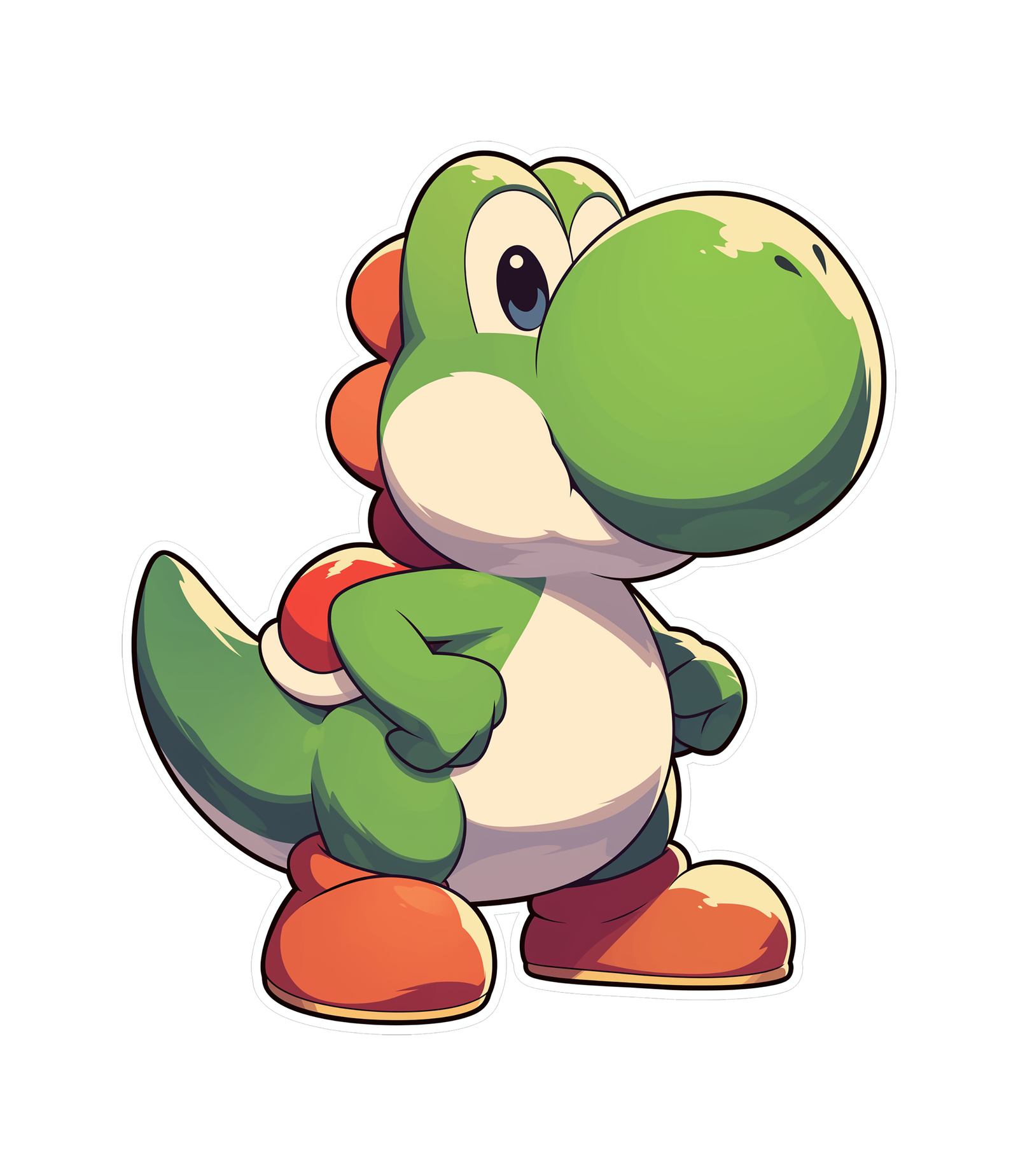 CUTE DIANO STICKER Premium Vinyl Sticker